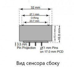 Сенсор электрохимический C2H4/C-2000 на этилен (C2H4, 0-2000ppm)